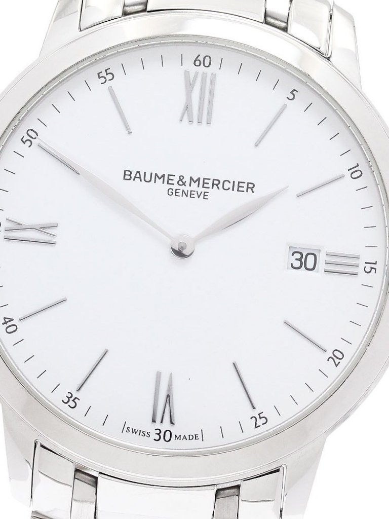 Baume & Mercier Classima M0a10354 Date White Dial Quartz Men's Watch_973419 — image 6 of 8